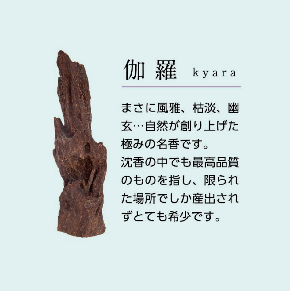 日本 Minorien Fu-in Kyara Ryugen 伽羅沉香 線香 10支入