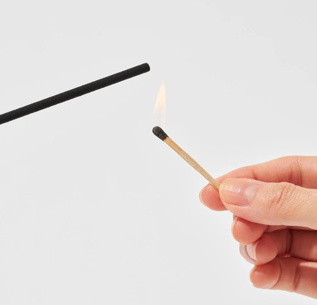 日本 elemense 五行線香 水 tetsukon 鐵紺 線香 40支入