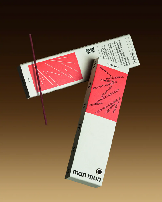 台灣 manmun No.003 FRESH START 花香調線香 30支入