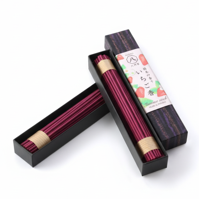 日本八丹堂 Hattando Sanraiko 三來香 線香 草莓