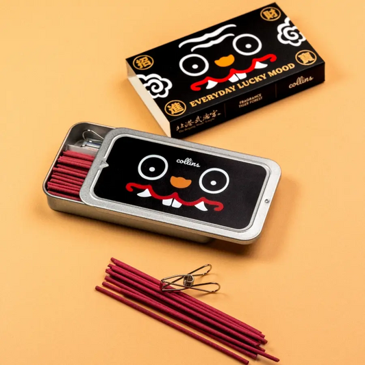 韓國 collins 聯名限定款 x 武德宮 虎哩發! 招財御香 70支入