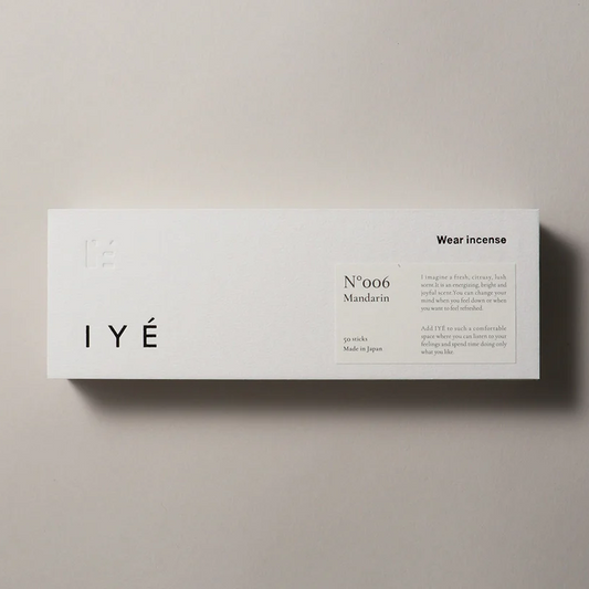 日本 IYÉ No.006 曼陀林 Mandarin 柑橘 淡路島線香 50支入