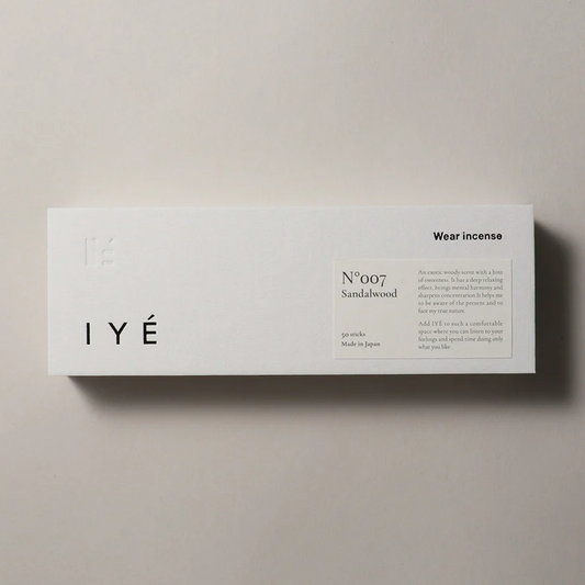 日本 IYÉ No.007 檀香 Sandalwood 淡路島線香 50支入