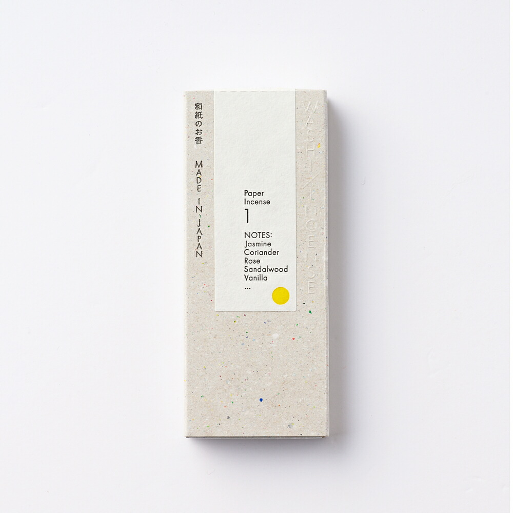 日本薰壽堂 WASHI INCENSE 和紙香 #1 花香草本調