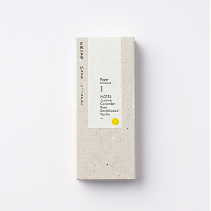 日本薰壽堂 WASHI INCENSE 和紙香 #1 花香草本調