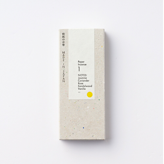 日本薰壽堂 WASHI INCENSE 和紙香 #1 花香草本調