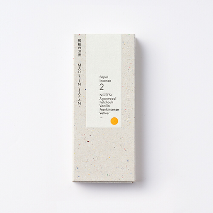 日本薰壽堂 WASHI INCENSE 和紙香 #2 木質草本調