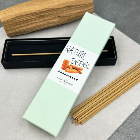 日本春香堂 Shunkohdo 100%天然老山白檀 Nature Sandalwood 白檀線香 20支入