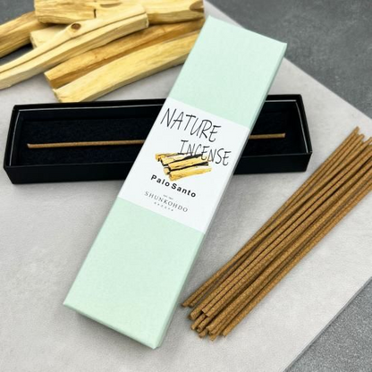 日本春香堂 Shunkohdo 100%天然秘魯聖木 Nature Palo Santo 聖木線香 20支入