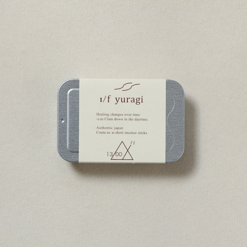 日本 Nez Reflet - 1/f yuragi incense・13:00 時間線香 30支入