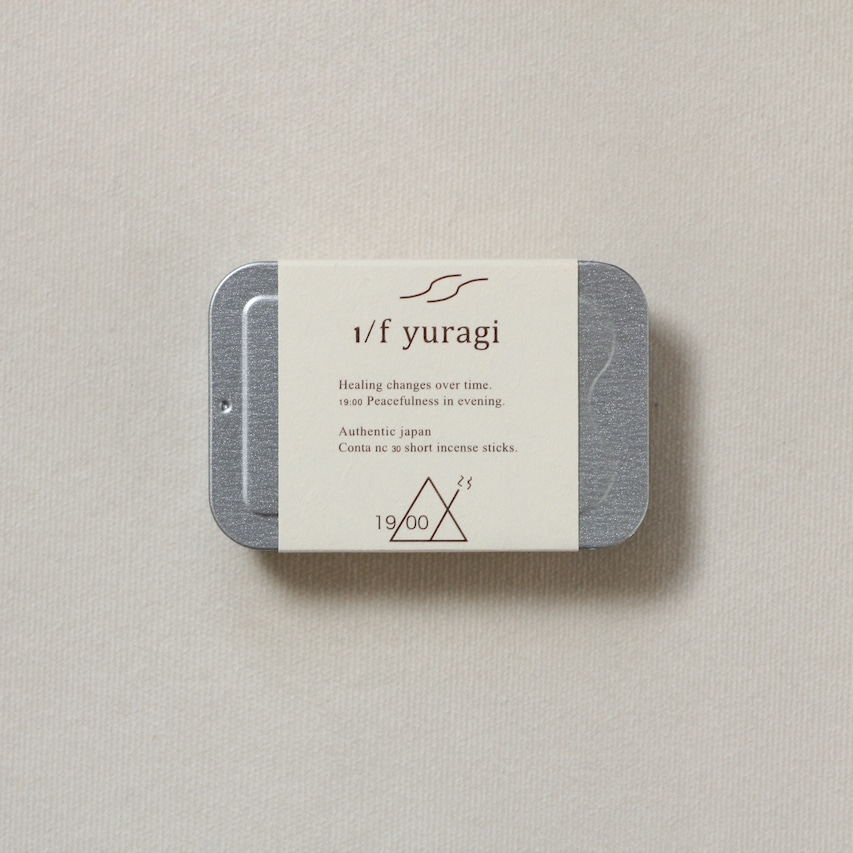 日本 Nez Reflet - 1/f yuragi incense・19:00 時間線香 30支入