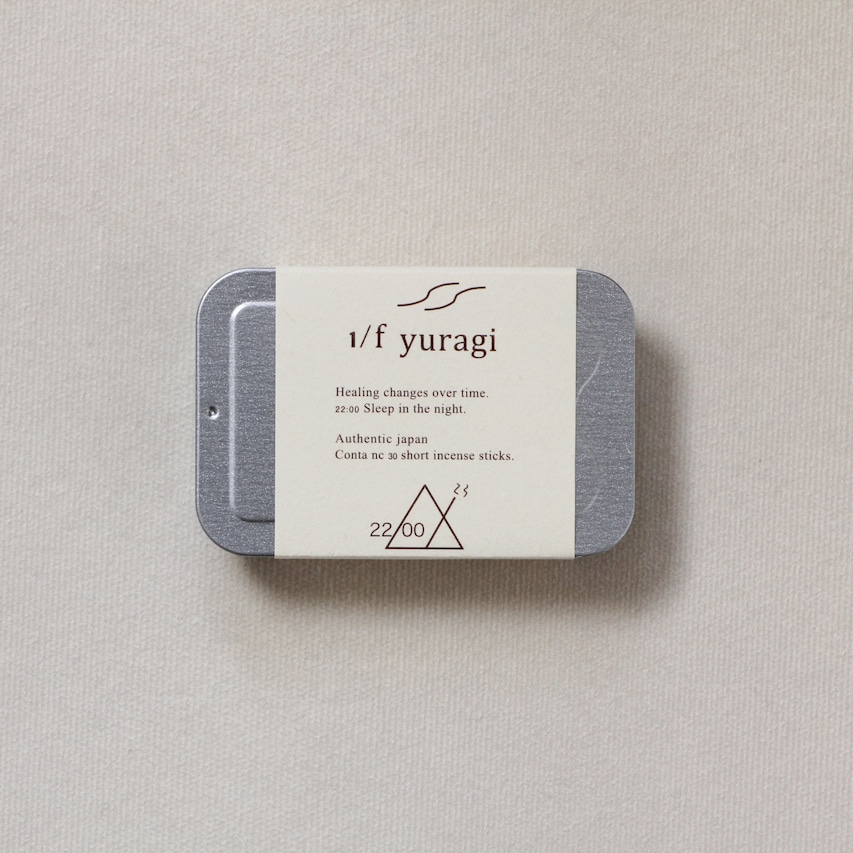 日本 Nez Reflet - 1/f yuragi incense・22:00 時間線香 30支入