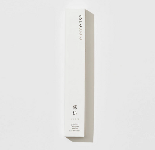 日本 elemense 五行線香 木 suou 蘇枋 線香 10支入