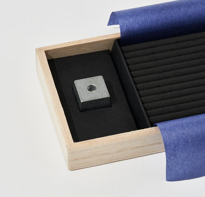 日本 elemense 五行線香 水 tetsukon 鐵紺 線香 40支入