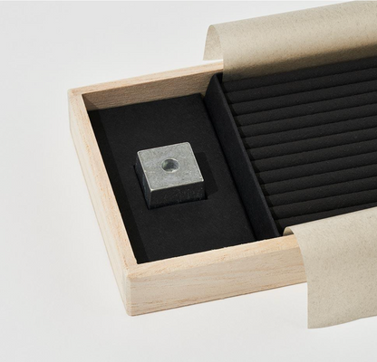 日本 elemense 五行線香 土 nukubai 溫灰 線香 40支入