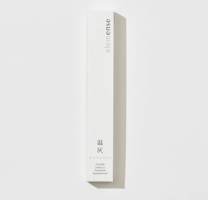 日本 elemense 五行線香 土 nukubai 溫灰 線香 10支入
