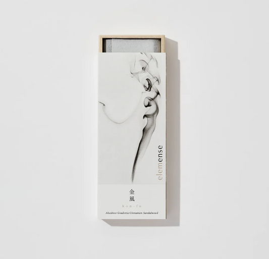 日本 elemense 五行線香 陽 kon-fu 金風 線香 40支入