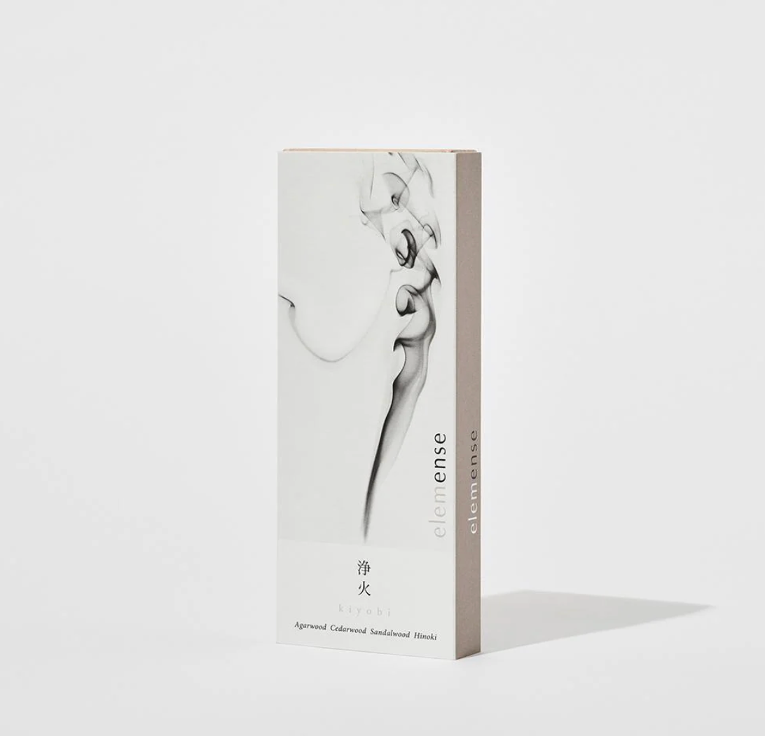 日本 elemense 五行線香 火 kiyobi 淨火 線香 40支入