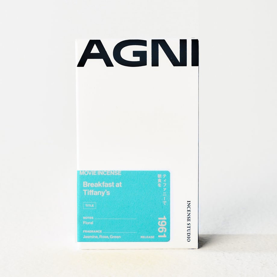 日本 AGNI 電影線香 Breakfast at Tiffany's《第凡內早餐》