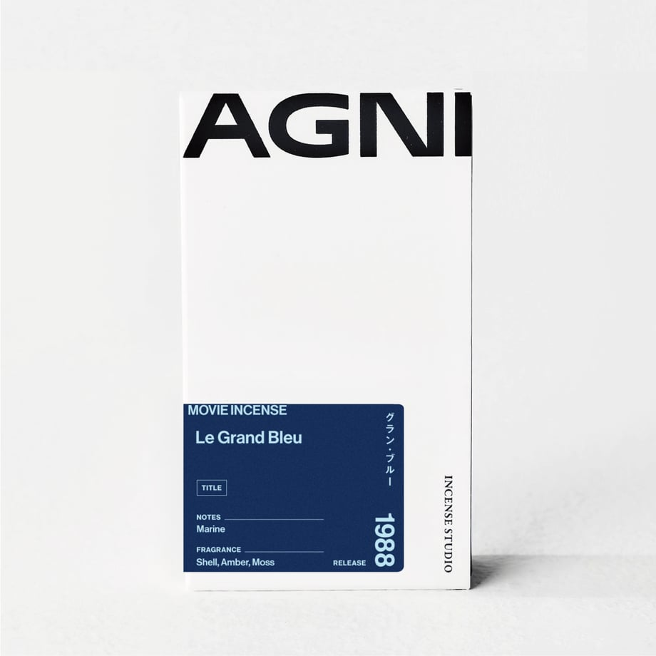 日本 AGNI 電影線香 Le Grand Bleu《碧海藍天》