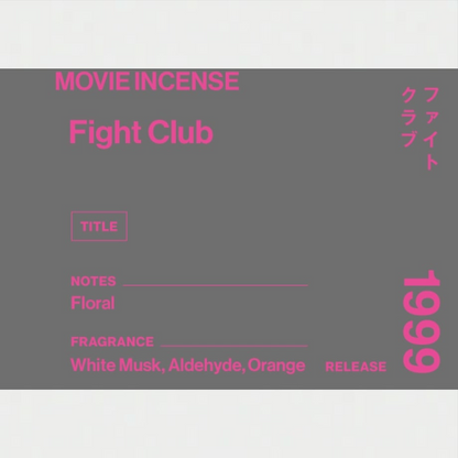 日本 AGNI 電影線香 Fight Club《鬥陣俱樂部》