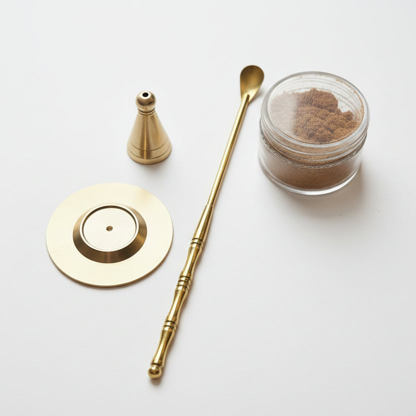 秘魯聖木粉 x 手作塔香模具套組 淨化空間