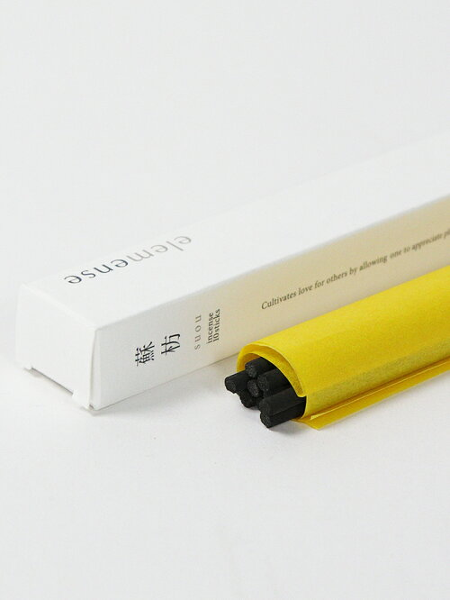 日本 elemense 五行線香 木 suou 蘇枋 線香 10支入