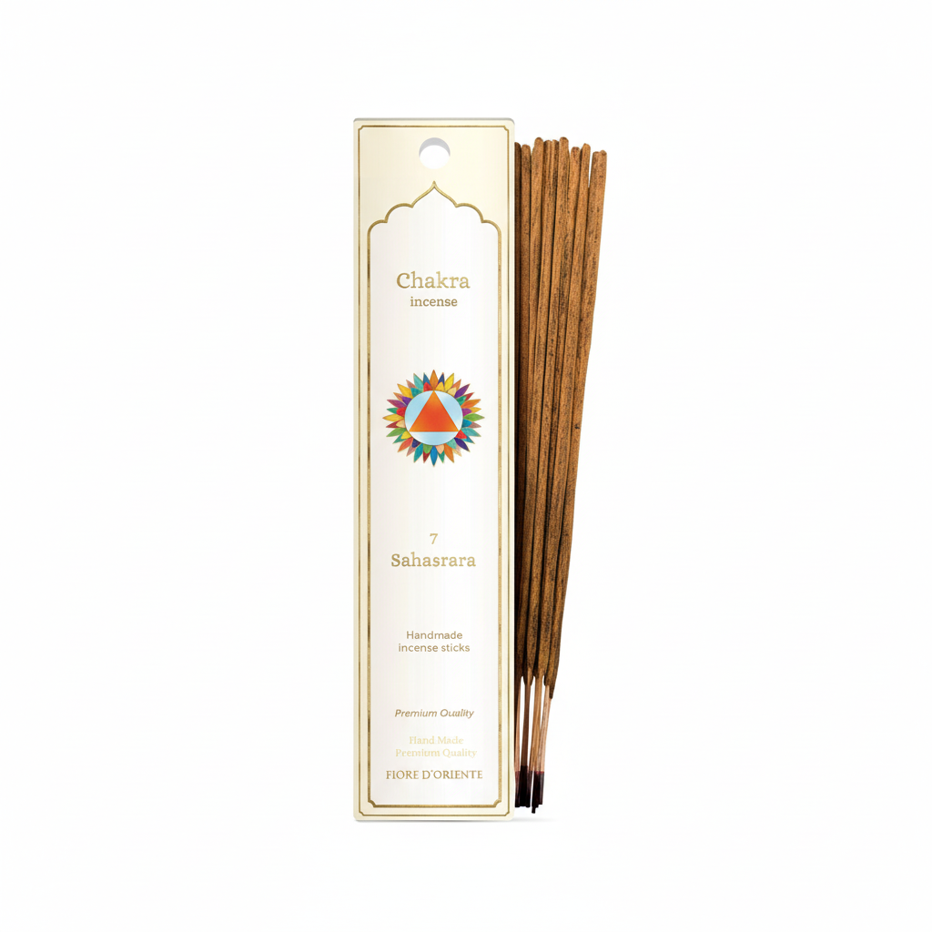 義大利 Fiore d'Oriente 斐歐莉線香 脈輪系列 頂輪 SAHASRARA