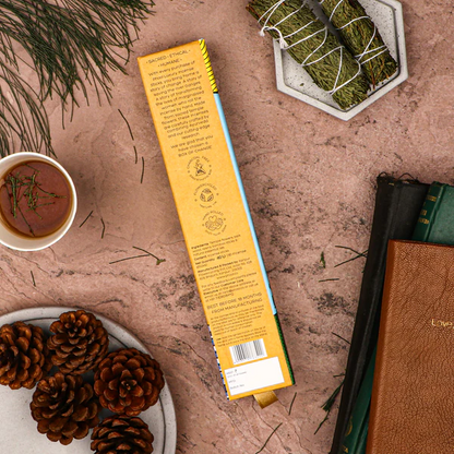 印度 PHOOL 白雪松 White Cedar 環保有機天然線香 40支入