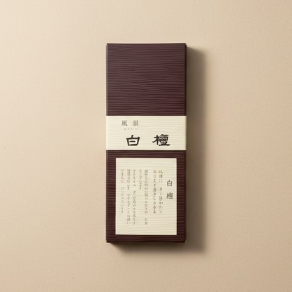 日本 Minorien Fu-in Kunpu Sandalwood · Byakudan 白檀 線香 10支入