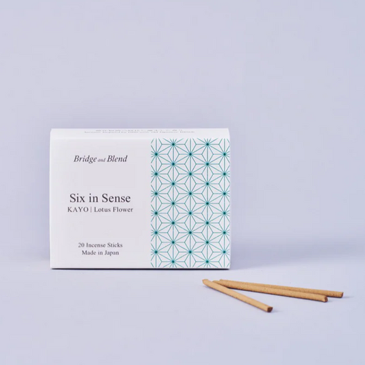 日本 Bridge and Blend 100%天然手工製線香 KAYO 20支入