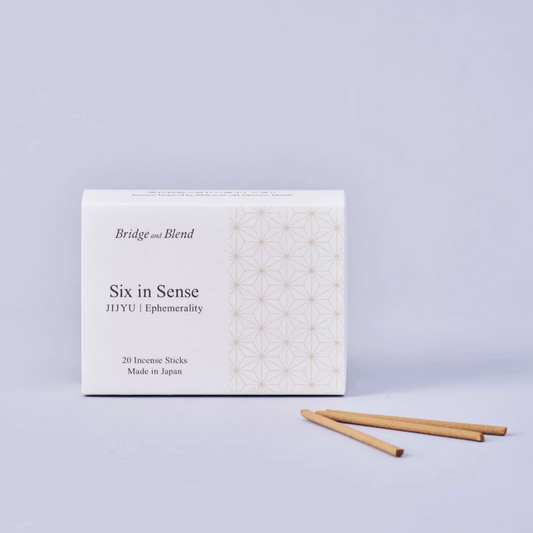 日本 Bridge and Blend 100%天然手工製線香 JIJYU 20支入