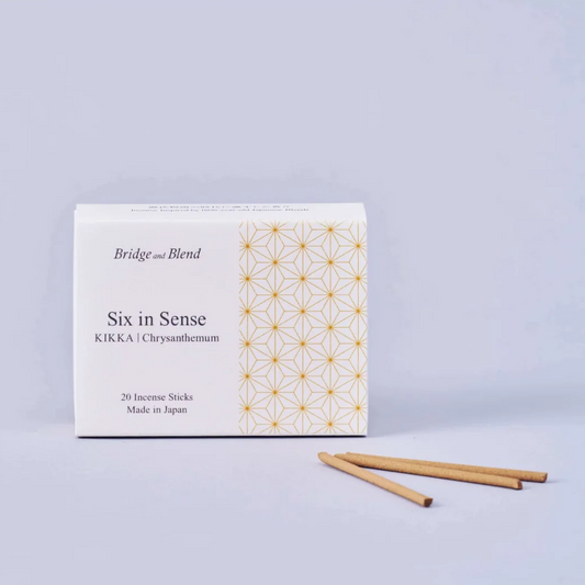日本 Bridge and Blend 100%天然手工製線香 KIKKA 20支入