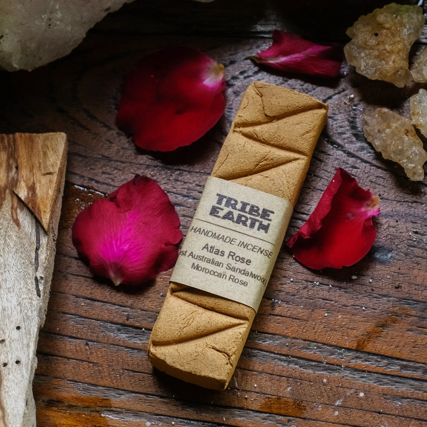 澳洲 Tribe Earth 手工天然香熏塊｜Atlas Rose 摩洛哥玫瑰