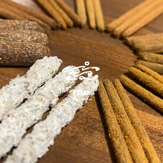 香港 焚香淨世 Presencense 牛糞線香 Relax 10支入