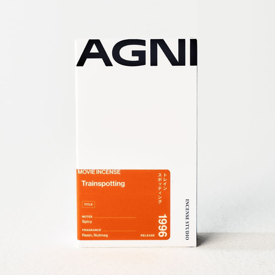 日本 AGNI 電影線香 Trainspotting《猜火車》