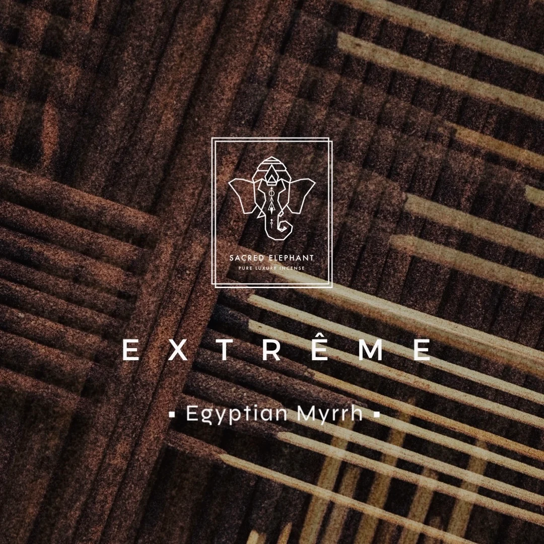 英國 Sacred Elephant - Extreme 極致系列・Egyptian Myrrh 埃及沒藥 線香 10 支入