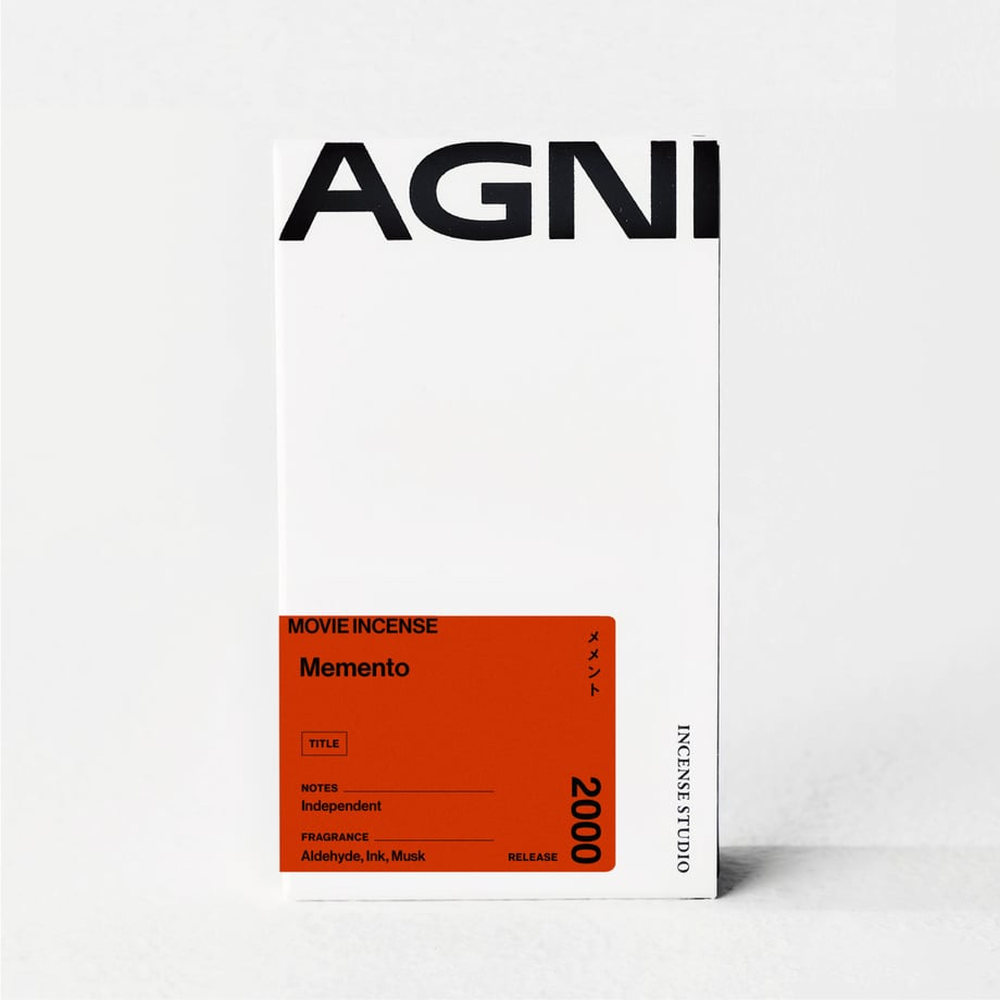日本 AGNI 電影線香 Memento《記憶拼圖》