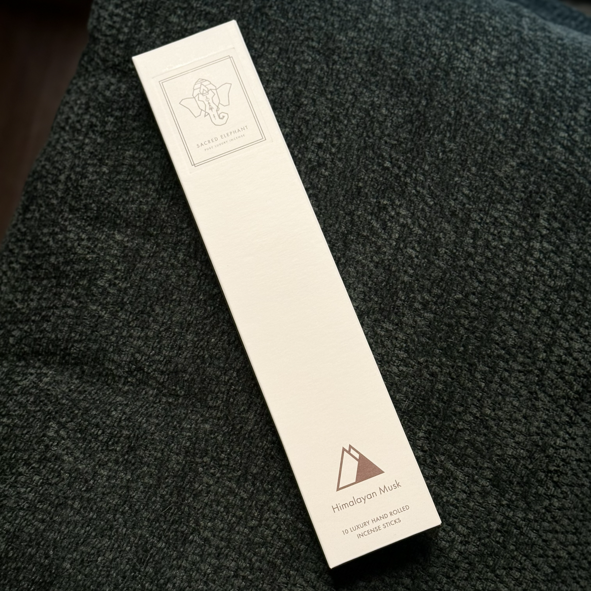 英國 Sacred Elephant - Luxury Incense 奢華系列・Himalayan Musk 喜馬拉雅麝香 線香 10 支入