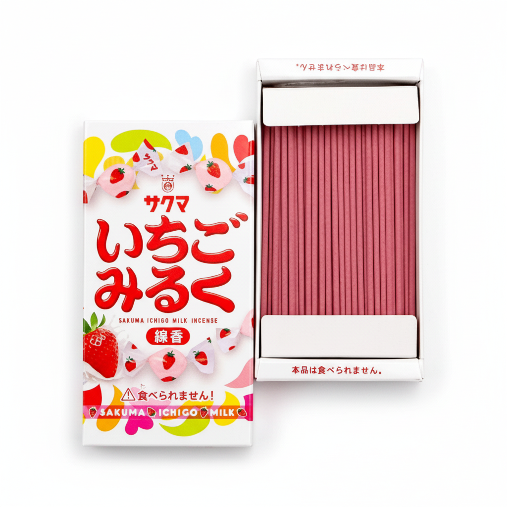 日本 Kameyama × SAKUMA 經典聯名系列 草莓牛奶糖 Ichigo Milk