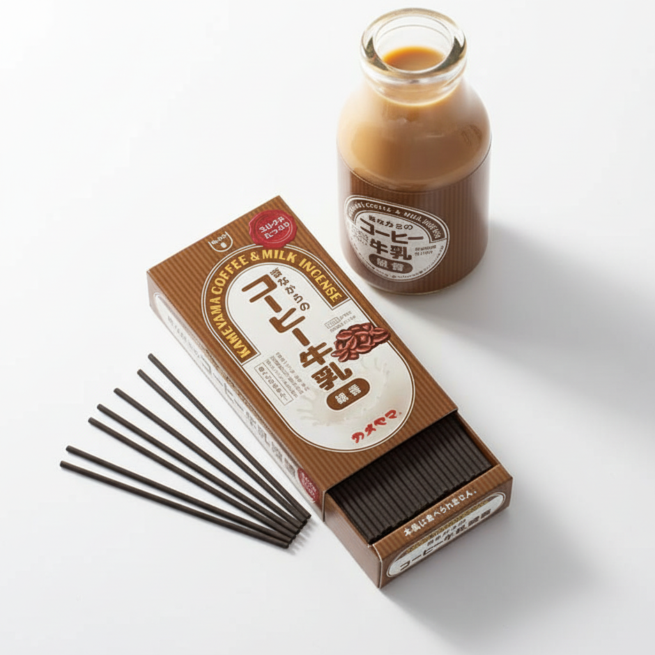 日本 Kameyama 咖啡牛奶線香 Coffee & Milk