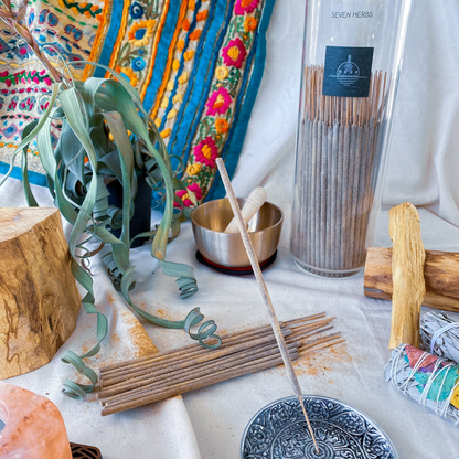 香港 焚香淨世 Presencense 牛糞線香 Seven Herbs 10支入