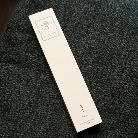 英國 Sacred Elephant - Luxury 奢華系列・Prema 神聖之愛 線香 10 支入
