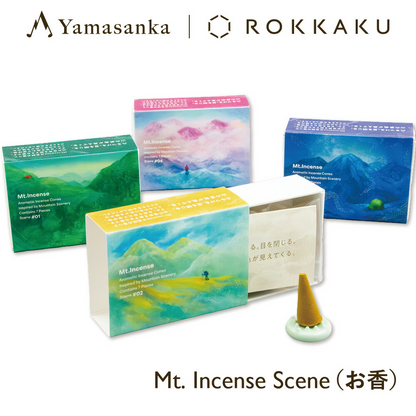 日本 Yamasanka x ROKKAKU 山岳聯名線香 Scene #02 春風的柔和香氣